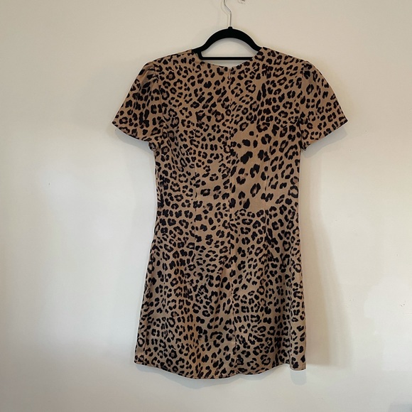 House of Harlow Leopard Mini Dress Revolve - Picture 4 of 6